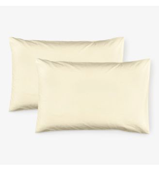 Set fete de perna uni ECRU NOU 100% bumbac ranforce 50/70 cm 