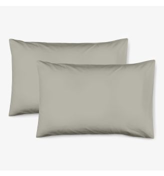 Set fete de perna uni GRI NOU 100% bumbac ranforce 50/70 cm 