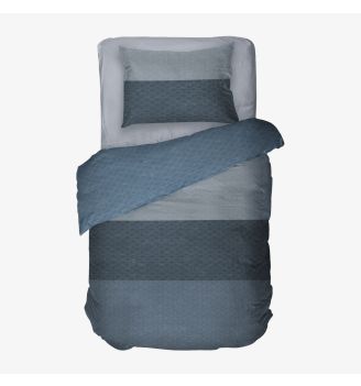 Lenjeria de pat RIO 100% bumbac ranforce 3 piese