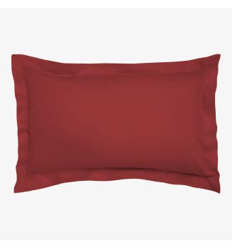 Fata de perna SATEEN ROSU 50/70 cm 100% bumbac satinat 