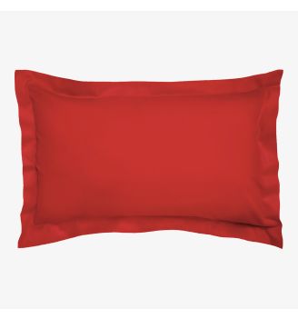 Fata de perna SATEEN ROSU 50/70 cm 100% bumbac satinat 