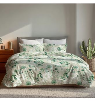 Lenjerie de pat SOPHIE 100% bumbac ranforce 3 piese