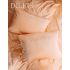 Lenjerie de pat de lux din bumbac satinat SATEEN PEACH 3 piese