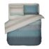 Lenjeria de pat NEPTUN TURQUOISE 100% bumbac ranforce 4 piese