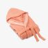 Halat de baie VENETIA PIERSICA L/XL 100% bumbac