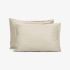  Set fete de perna SEVILLA LUX GRI NISIPIU BEJ 50/70 cm 100% bumbac satinat  