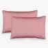 Set fete de perna uni ROZ NOU 100% bumbac ranforce 50/70 cm 