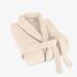 Halat de baie calitativ HAVANA ecru L/XL 100% bumbac