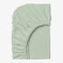 Cearșaf cu elastic NEFRIT VERDE, 100% bumbac ranforce, 180/200/25 cm