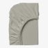 Cearsaf de pat cu elastic GRI NOU 160/200/25 cm 100% bumbac ranforce 