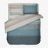 Lenjeria de pat NEPTUN TURQUOISE 100% bumbac ranforce 4 piese