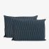 Set fete de perna NEPTUNE TURQUASE 2 bucati 100% bumbac ranforce 50/70 cm