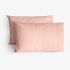 Set fete de perna PIERSICA PERCALE 50/70 cm 