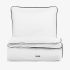 Lenjerie de pat din bumbac satinat PREMIUM CLASIC NEGRU 2 piese 