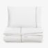 Lenjerie de pat din bumbac satinat PREMIUM STYLE BEJ 2 piese  