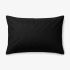 Fata de perna uni NEGRU 100% bumbac ranforce 50/70 cm