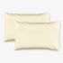 Set fete de perna uni ECRU NOU 100% bumbac ranforce 50/70 cm 