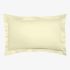Fata de perna SATEEN ECRU 50/70 cm 100% bumbac satinat 