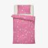 Lenjerie de pat pentru bebelusi UNICORN 2 Bumbac Ranforce 100% 3 piese
