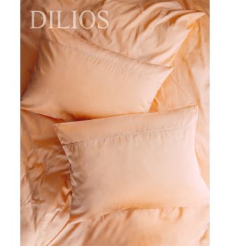 Lenjerie de pat de lux din bumbac satinat SATEEN PEACH 3 piese