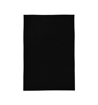 Cearsaf de pat normal SATEEN NEGRU 150/260 cm 100% bumbac satinat