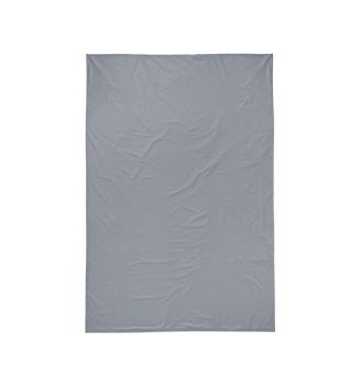 Cearsaf de pat normal SATEEN gri inchis 150/240 cm 100% bumbac satinat